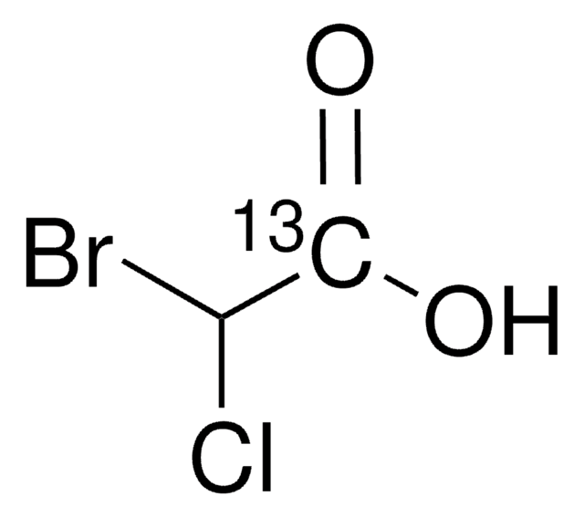 溴氯代乙酸-1-13C 99 atom % 13C, 97% (CP)