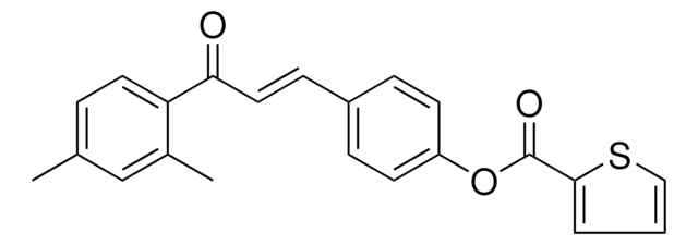 THIOPHENE-2-CARBOXYLIC ACID 4-(3-(2,4-DIMETHYL-PH)-3-OXO-PROPENYL)-PHENYL ESTER AldrichCPR