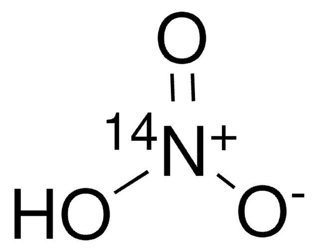 硝酸-14N 溶液 ~10&#160;N in H2O, 99.99 atom % 14N