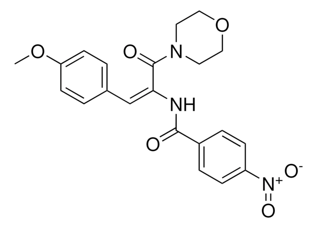 N-(2-(4-METHOXY-PHENYL)-1-(MORPHOLINE-4-CARBONYL)-VINYL)-4-NITRO-BENZAMIDE AldrichCPR