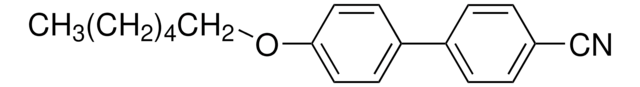 4&#8242;-(Hexyloxy)-4-biphenylcarbonitrile liquid crystal (nematic), 96%