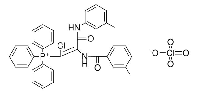 [1-CHLORO-2-[(3-METHYLBENZOYL)AMINO]-3-OXO-3-(3-TOLUIDINO)-1-PROPENYL](TRIPHENYL)PHOSPHONIUM PERCHLORATE AldrichCPR