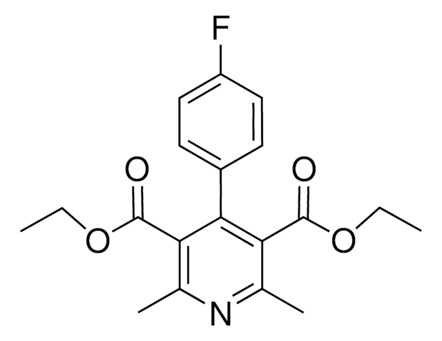Diethyl 4-(4-fluorophenyl)-2,6-dimethyl-3,5-pyridinedicarboxylate AldrichCPR
