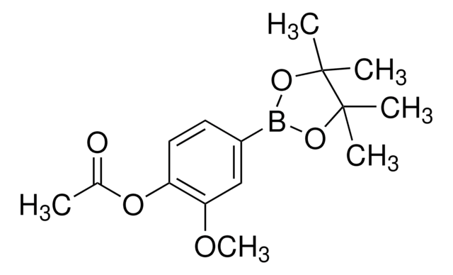 4-Acetoxy-3-methoxyphenylboronic acid pinacol ester 97%
