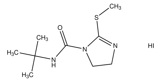 N-(tert-butyl)-2-(methylsulfanyl)-4,5-dihydro-1H-imidazole-1-carboxamide hydroiodide AldrichCPR