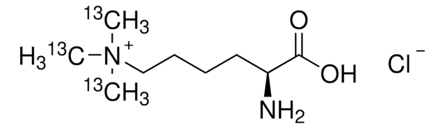 Nepsilon,Nepsilon,Nepsilon-Trimethyl-13C3-L-lysine hydrochloride 99 atom % 13C, 97% (CP)