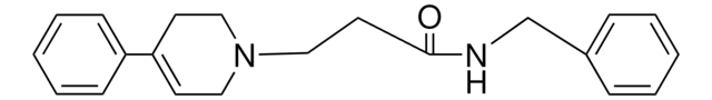 N-BENZYL-3-(4-PHENYL-1,2,3,6-TETRAHYDROPYRIDINO)-PROPIONAMIDE AldrichCPR