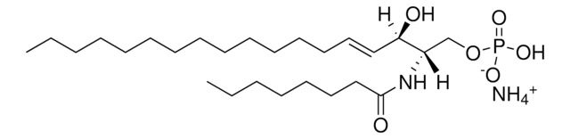 C8 1-磷酸神经酰胺（d18:1/8:0） N-octanoyl-ceramide-1-phosphate (ammonium salt), powder