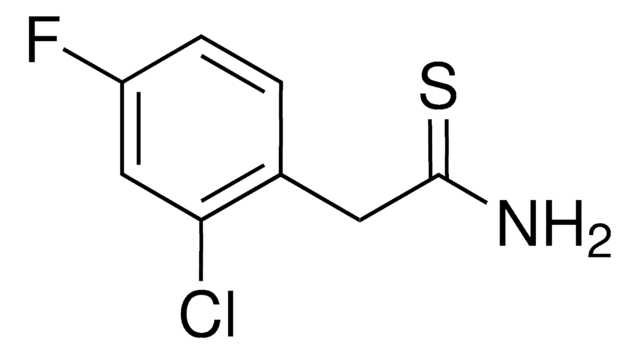 2-(2-Chloro-4-fluorophenyl)ethanethioamide AldrichCPR