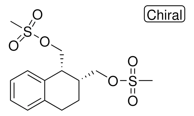 ((1R,2R)-1-[[(METHYLSULFONYL)OXY]METHYL]-1,2,3,4-TETRAHYDRO-2-NAPHTHALENYL)METHYL METHANESULFONATE AldrichCPR