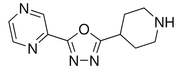 2-[5-(4-Piperidinyl)-1,3,4-oxadiazol-2-yl]pyrazine AldrichCPR