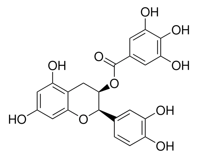 (&#8722;)-Epicatechin gallate &#8805;98% (HPLC), from green tea