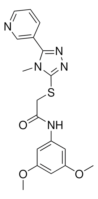 N-(3,5-DIMETHOXYPHENYL)-2-{[4-METHYL-5-(3-PYRIDINYL)-4H-1,2,4-TRIAZOL-3-YL]SULFANYL}ACETAMIDE AldrichCPR