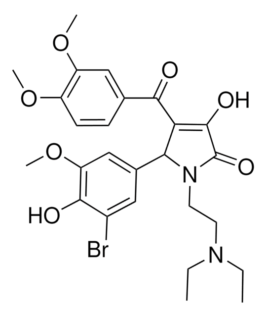 5-(3-BROMO-4-HYDROXY-5-METHOXYPHENYL)-1-[2-(DIETHYLAMINO)ETHYL]-4-(3,4-DIMETHOXYBENZOYL)-3-HYDROXY-1,5-DIHYDRO-2H-PYRROL-2-ONE AldrichCPR