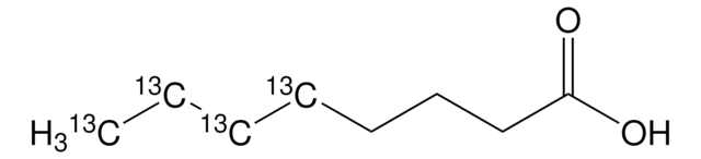 Octanoic acid-5,6,7,8-13C4 99 atom % 13C