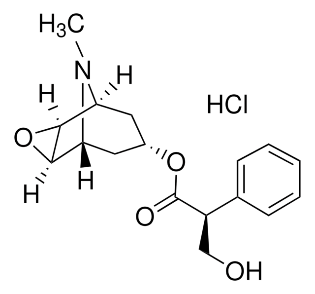 (&#8722;)-东莨菪碱 盐酸盐 analytical standard