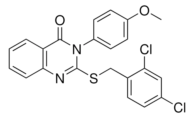 2-((2,4-DICHLOROBENZYL)SULFANYL)-3-(4-METHOXYPHENYL)-4(3H)-QUINAZOLINONE AldrichCPR