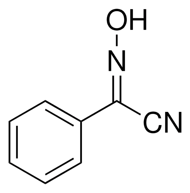 2-Hydroxyimino-2-phenylacetonitrile, mixture of syn and anti 97%