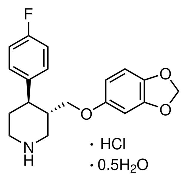 帕罗西汀 Pharmaceutical Secondary Standard; Certified Reference Material