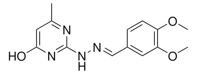2-(N'-(3,4-DIMETHOXY-BENZYLIDENE)-HYDRAZINO)-6-METHYL-PYRIMIDIN-4-OL AldrichCPR