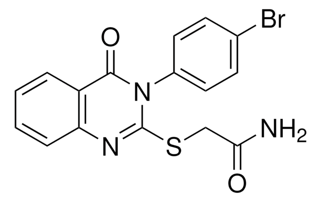 2-((3-(4-BROMOPHENYL)-4-OXO-3,4-DIHYDRO-2-QUINAZOLINYL)THIO)ACETAMIDE AldrichCPR
