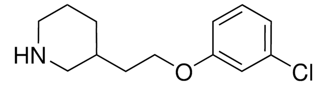 3-[2-(3-Chlorophenoxy)ethyl]piperidine AldrichCPR