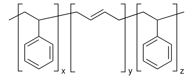 Poly(styrene-co-butadiene) butadiene 4&#160;wt. %, melt index 6&#160;g/10 min (200°C/5kg)