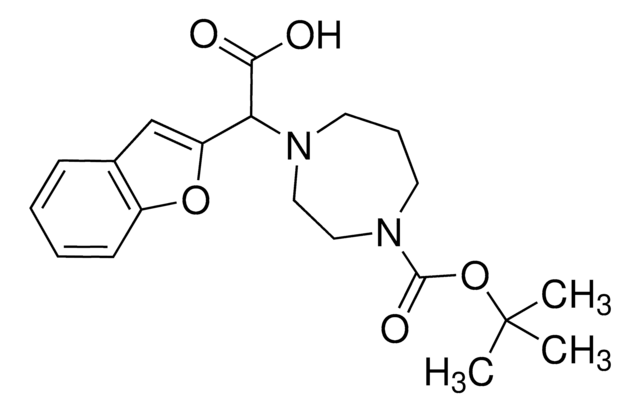 1-Benzofuran-2-yl[4-(tert-butoxycarbonyl)-1,4-diazepan-1-yl]acetic acid AldrichCPR