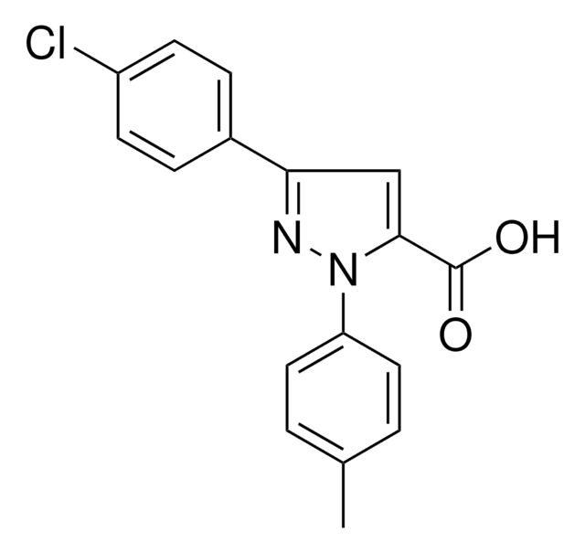 3-(4-CHLOROPHENYL)-1-(4-METHYLPHENYL)-1H-PYRAZOLE-5-CARBOXYLIC ACID AldrichCPR