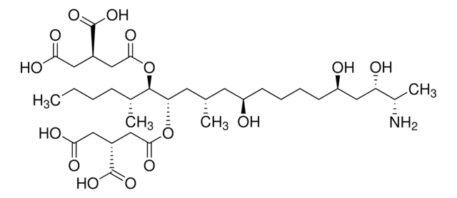 Fumonisin B1 reference material, Manufactured by: Sigma-Aldrich Production GmbH, Switzerland