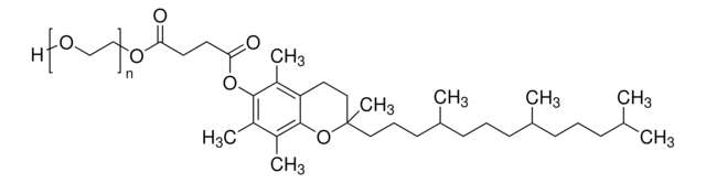 D-&#945;-维生素E聚乙二醇琥珀酸酯 BioXtra, water soluble vitamin E conjugate