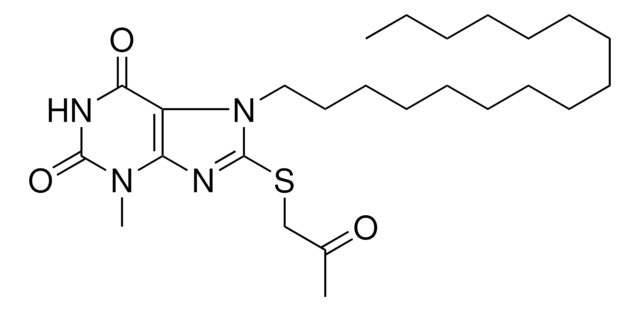 7-HEXADECYL-3-METHYL-8-(2-OXO-PROPYLSULFANYL)-3,7-DIHYDRO-PURINE-2,6-DIONE AldrichCPR