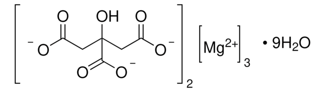 柠檬酸镁 九水合物 &#8805;95.0% (KT), suitable for microbiology