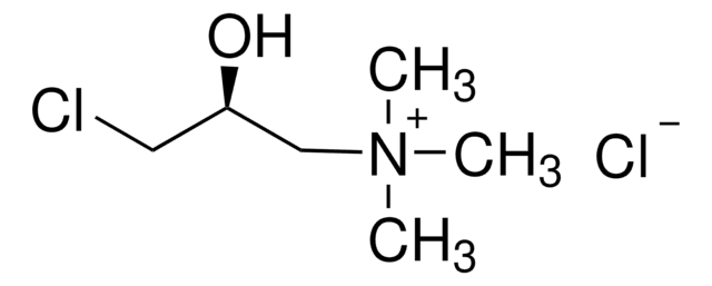 (S)-(&#8722;)-(3-Chloro-2-hydroxypropyl)trimethylammonium chloride 99%
