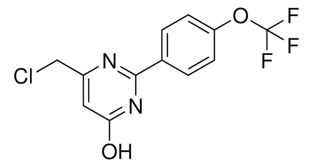 6-(Chloromethyl)-2-[4-(trifluoromethoxy)phenyl]-4-pyrimidinol AldrichCPR