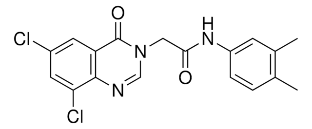 2-(6,8-DICHLORO-4-OXO-3(4H)-QUINAZOLINYL)-N-(3,4-DIMETHYLPHENYL)ACETAMIDE AldrichCPR