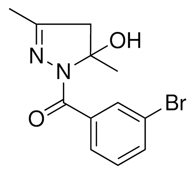 (3-BROMO-PHENYL)-(5-HYDROXY-3,5-DIMETHYL-4,5-DIHYDRO-PYRAZOL-1-YL)-METHANONE AldrichCPR