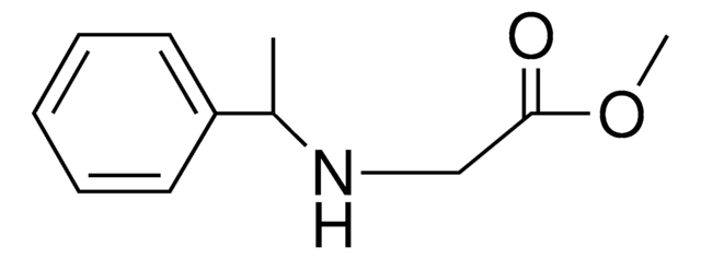 N-(ALPHA-METHYLBENZYL)-GLYCINE METHYL ESTER AldrichCPR