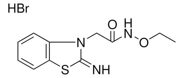 N-ETHOXY-2-(2-IMINO-BENZOTHIAZOL-3-YL)-ACETAMIDE, HYDROBROMIDE AldrichCPR