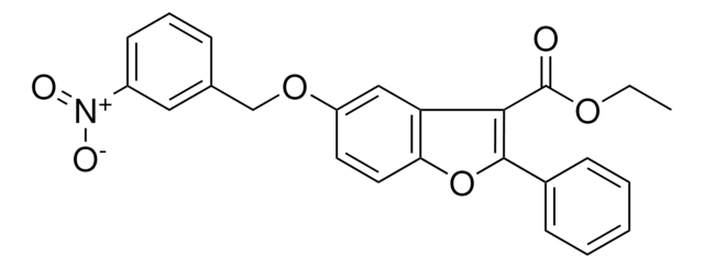 ETHYL 5-((3-NITROBENZYL)OXY)-2-PHENYL-1-BENZOFURAN-3-CARBOXYLATE AldrichCPR