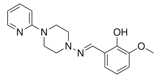 2-METHOXY-6-((4-PYRIDIN-2-YL-PIPERAZIN-1-YLIMINO)-METHYL)-PHENOL AldrichCPR