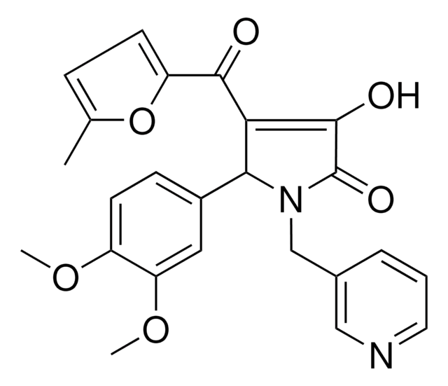 5-(3,4-DIMETHOXYPHENYL)-3-HYDROXY-4-(5-METHYL-2-FUROYL)-1-(3-PYRIDINYLMETHYL)-1,5-DIHYDRO-2H-PYRROL-2-ONE AldrichCPR