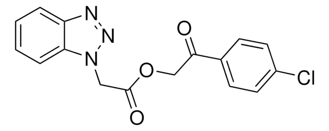 2-(4-CHLOROPHENYL)-2-OXOETHYL 1H-1,2,3-BENZOTRIAZOL-1-YLACETATE AldrichCPR