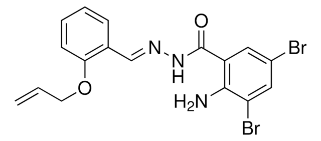 N'-(2-(ALLYLOXY)BENZYLIDENE)-2-AMINO-3,5-DIBROMOBENZOHYDRAZIDE AldrichCPR