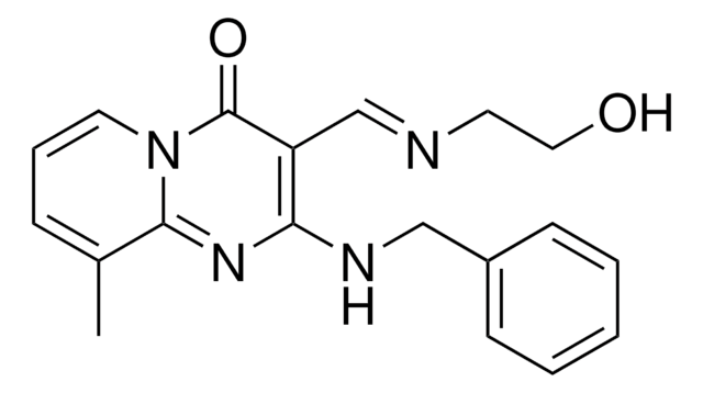 2-BENZYLAMINO-3-((2-HO-ETHYLIMINO)-METHYL)-9-METHYL-PYRIDO(1,2-A)PYRIMIDIN-4-ONE AldrichCPR