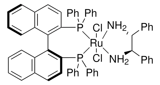 二氯[(S)-(-)-2,2′-双(二苯基膦)-1,1′-联萘基][(1R,2R)-(+)-1,2-二苯基乙二胺]钌(II) 95%