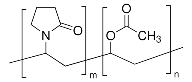 聚(1-乙烯基吡咯烷酮-co-乙酸乙烯酯) average Mw ~50,000 (GPC vs. poly(ethylene oxide)), powder