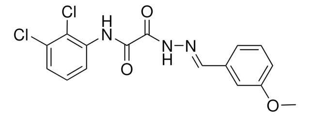N-(2,3-DICHLOROPHENYL)-2-(2-(3-METHOXYBENZYLIDENE)HYDRAZINO)-2-OXOACETAMIDE AldrichCPR