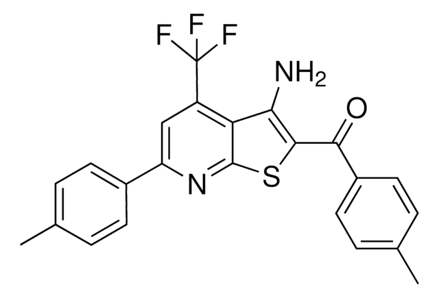 [3-AMINO-6-(4-METHYLPHENYL)-4-(TRIFLUOROMETHYL)THIENO[2,3-B]PYRIDIN-2-YL](4-METHYLPHENYL)METHANONE AldrichCPR