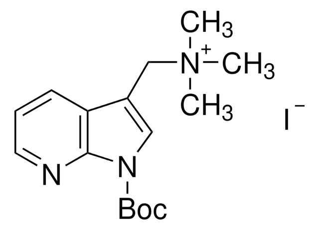 (1-Boc-7-氮杂吲哚-3-甲基)三甲基碘化铵 95%